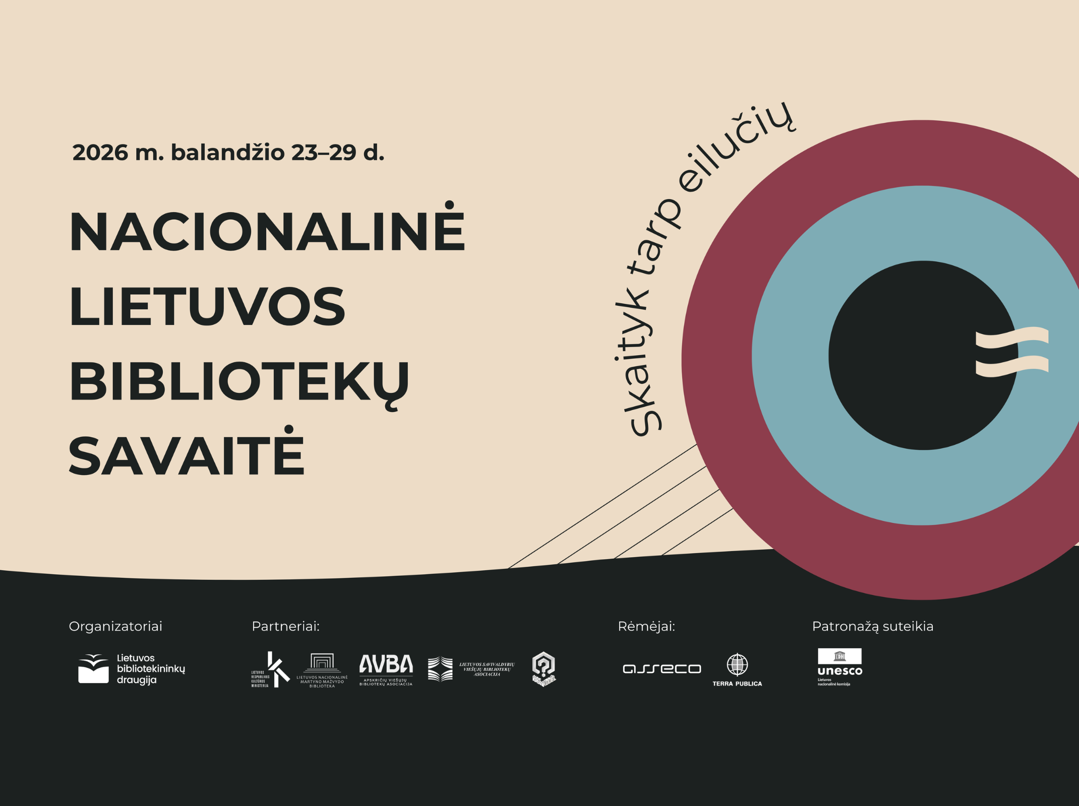 Nacionalinė Lietuvos bibliotekų savaitė: dėmesio centre informacijos, žodžio ir skaitymo laisvė