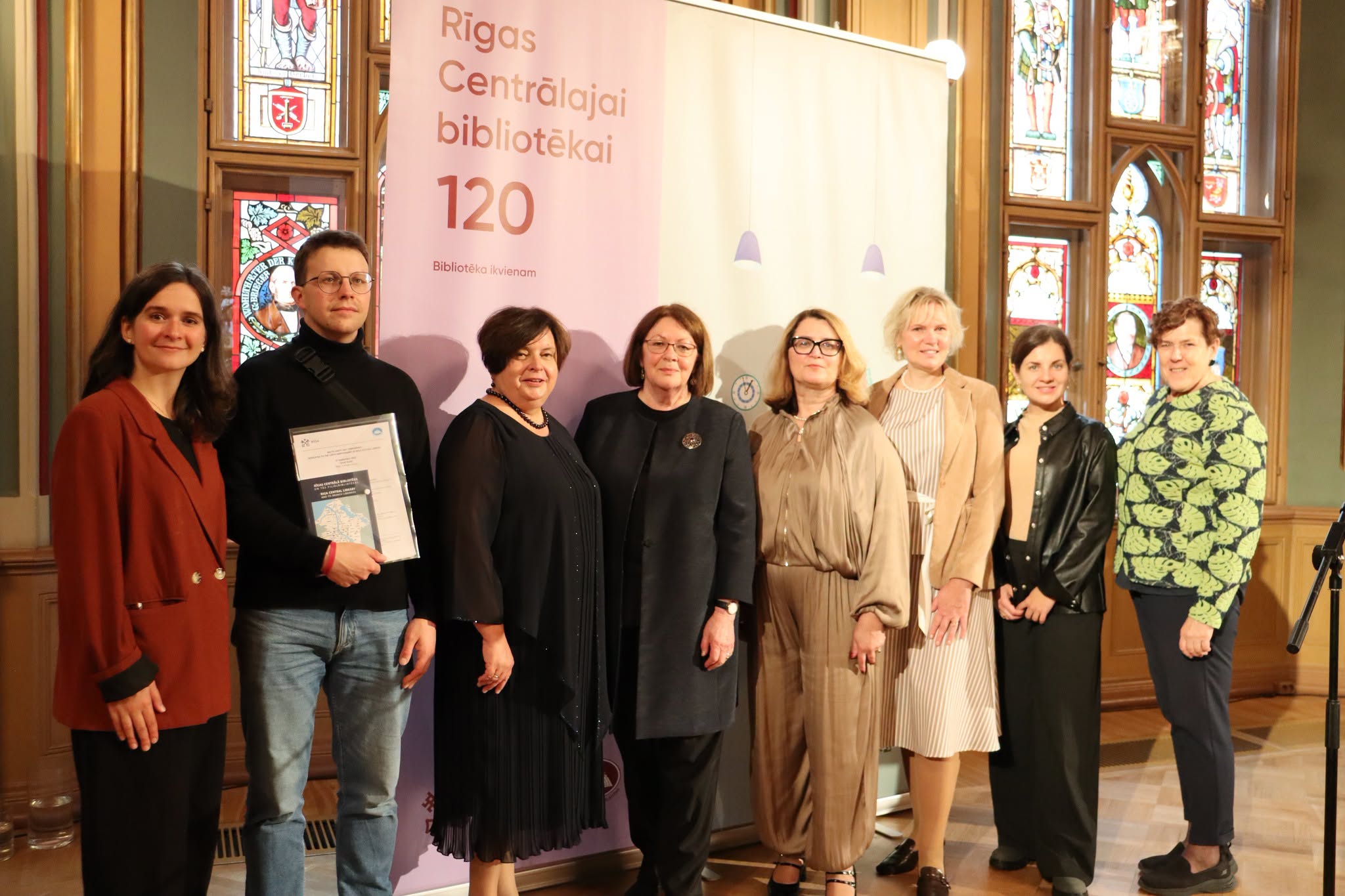 GALERIJA. Konferencija, skirta 120-ajam Rygos centrinės bibliotekos jubiliejui