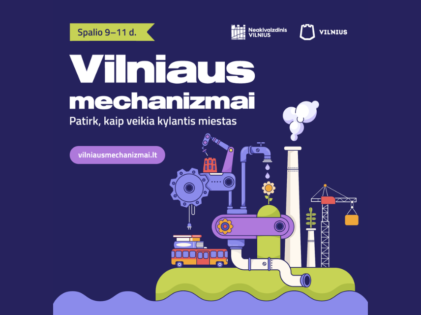 „Vilniaus mechanizmai“ auga kartu su miestu: festivalis kvies užkurti sostinės organizmą
