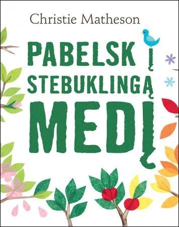 Sensoriniai skaitymai vaikams | „Pabelsk į stebuklingą medį“