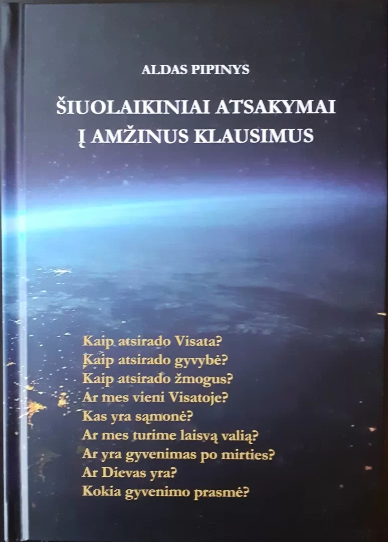 Aldo Pipinio knygos „Šiuolaikiniai atsakymai į amžinus klausimus“ pristatymas