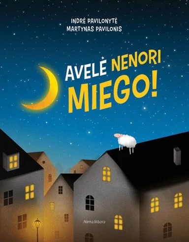 Sensoriniai skaitymai vaikams pagal knygą „Avelė nenori miego“.