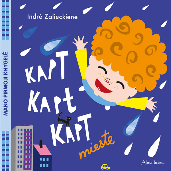 Sensoriniai skaitymai kūdikiams – „Kapt kapt kapt mieste!“