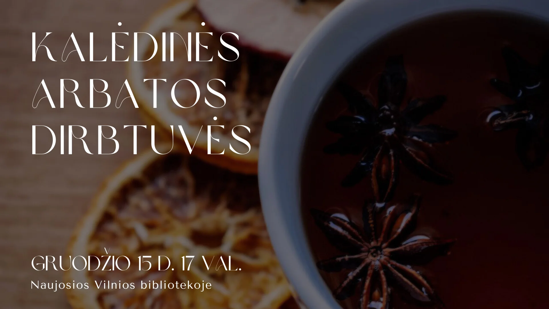 Kalėdinės arbatos dirbtuvės