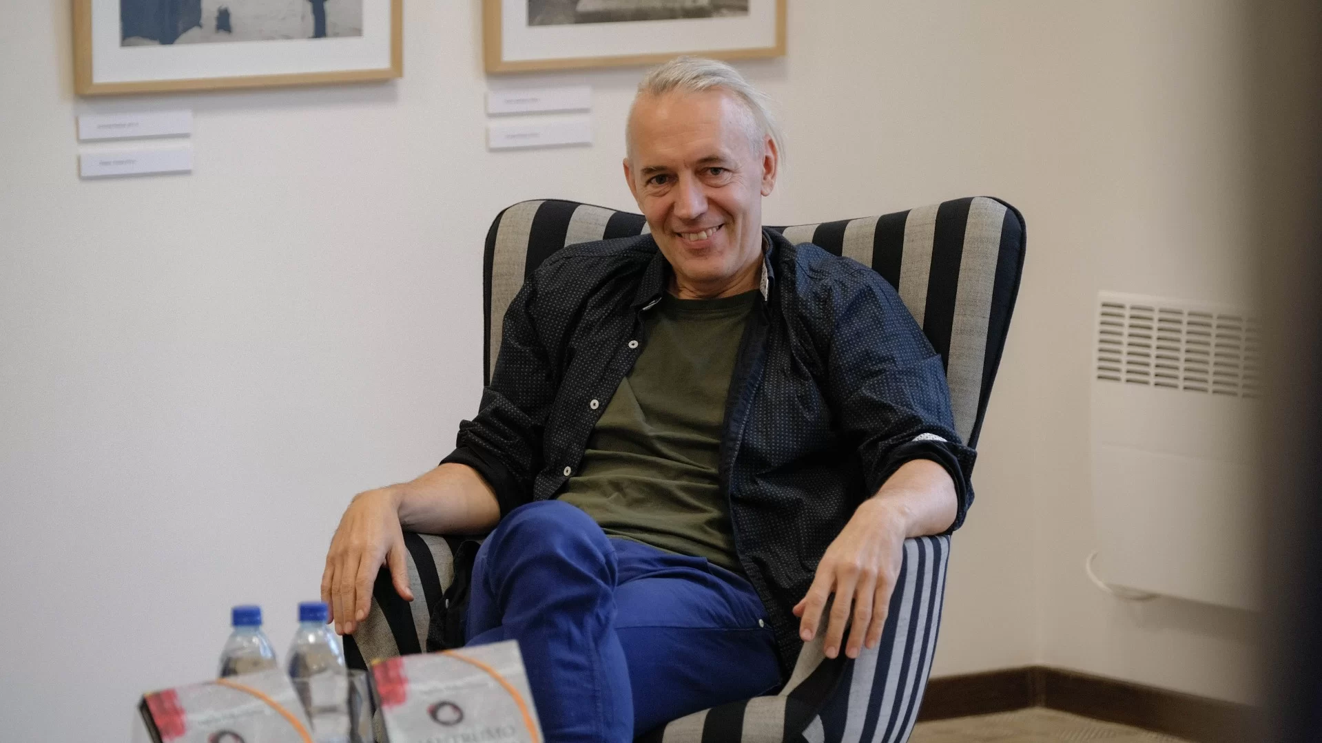 Andriaus Pulkauninko romano „Pelynas, mirkytas acetone“ pristatymas ir susitikimas su autoriumi