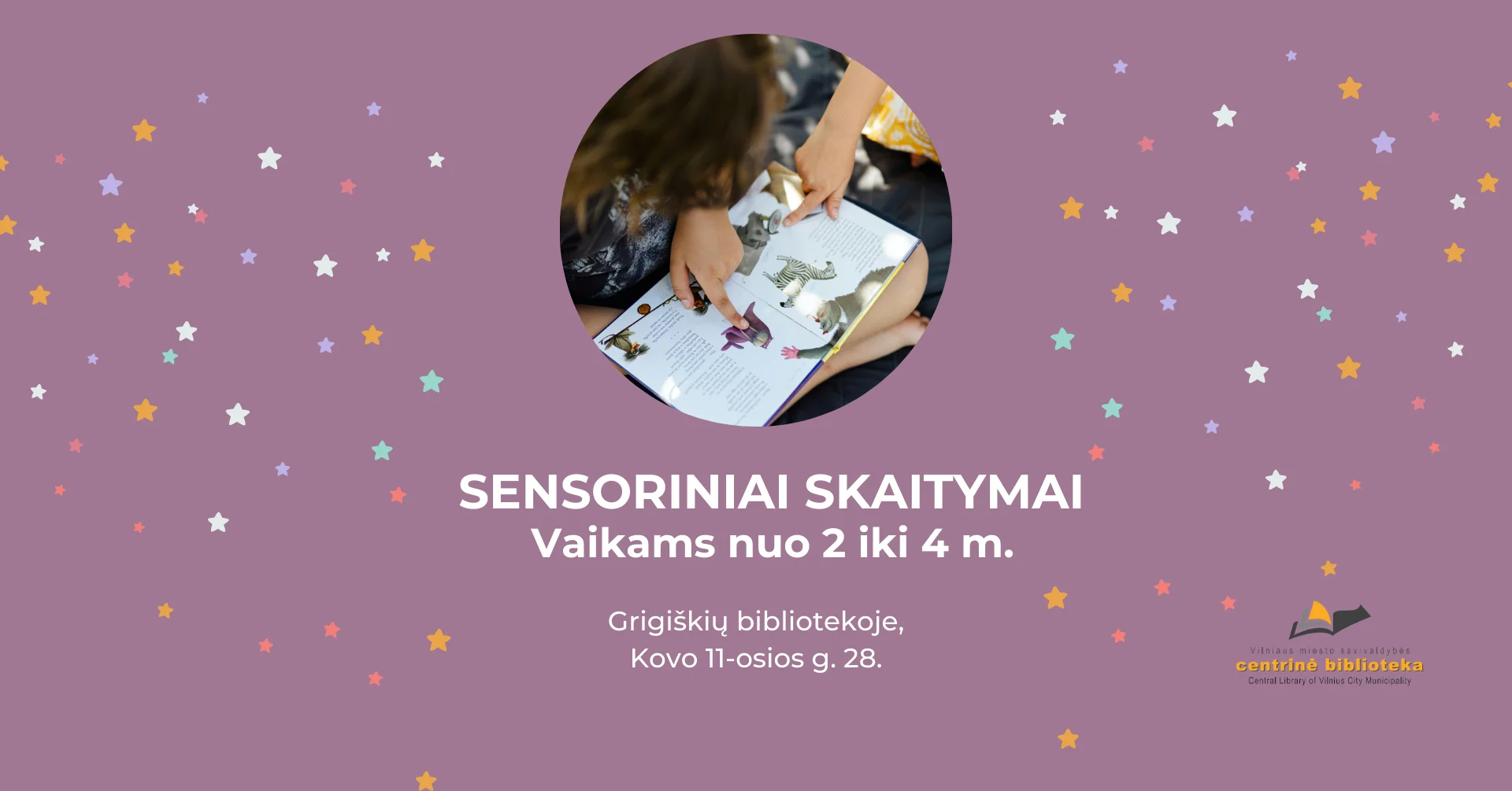 Sensoriniai skaitymai vaikams