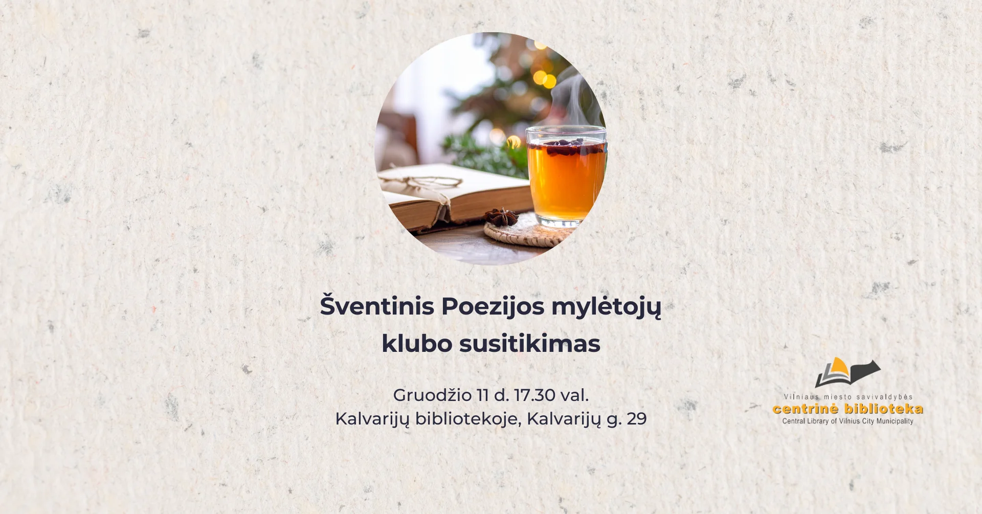 Šventinis Poezijos mylėtojų klubo susitikimas