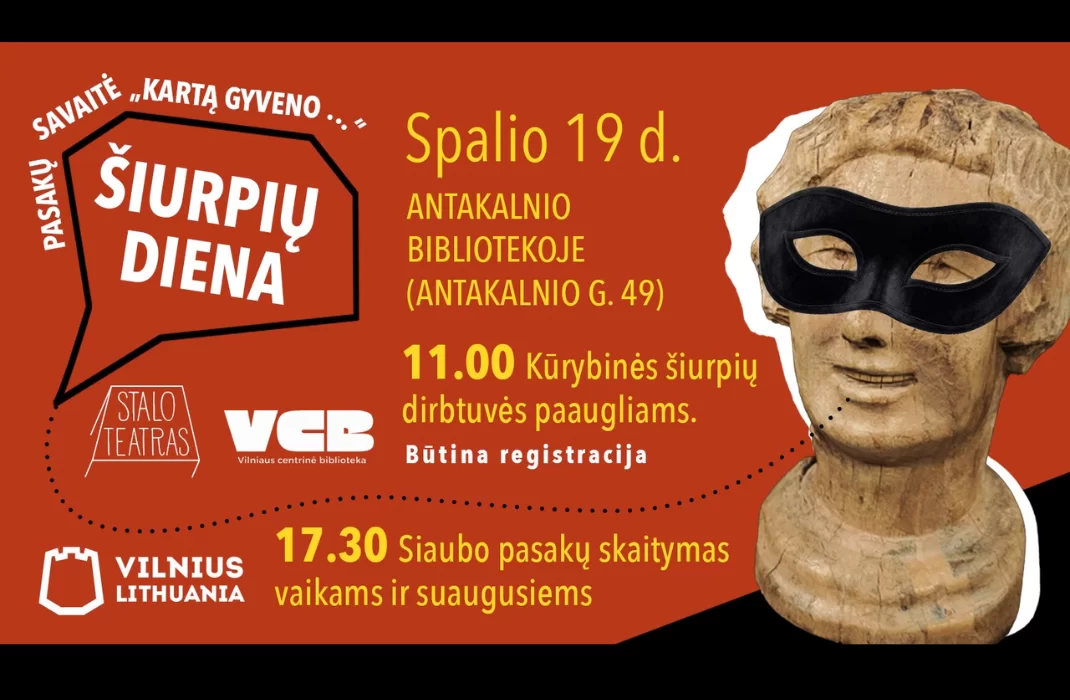 ŠIURPIŲ DIENA Antakalnio bibliotekoje