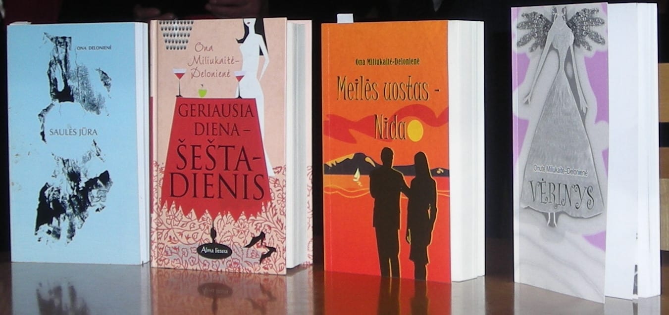Onos Miliukaitės-Delonienės literatūrinės ir muzikinės kūrybos pristatymas