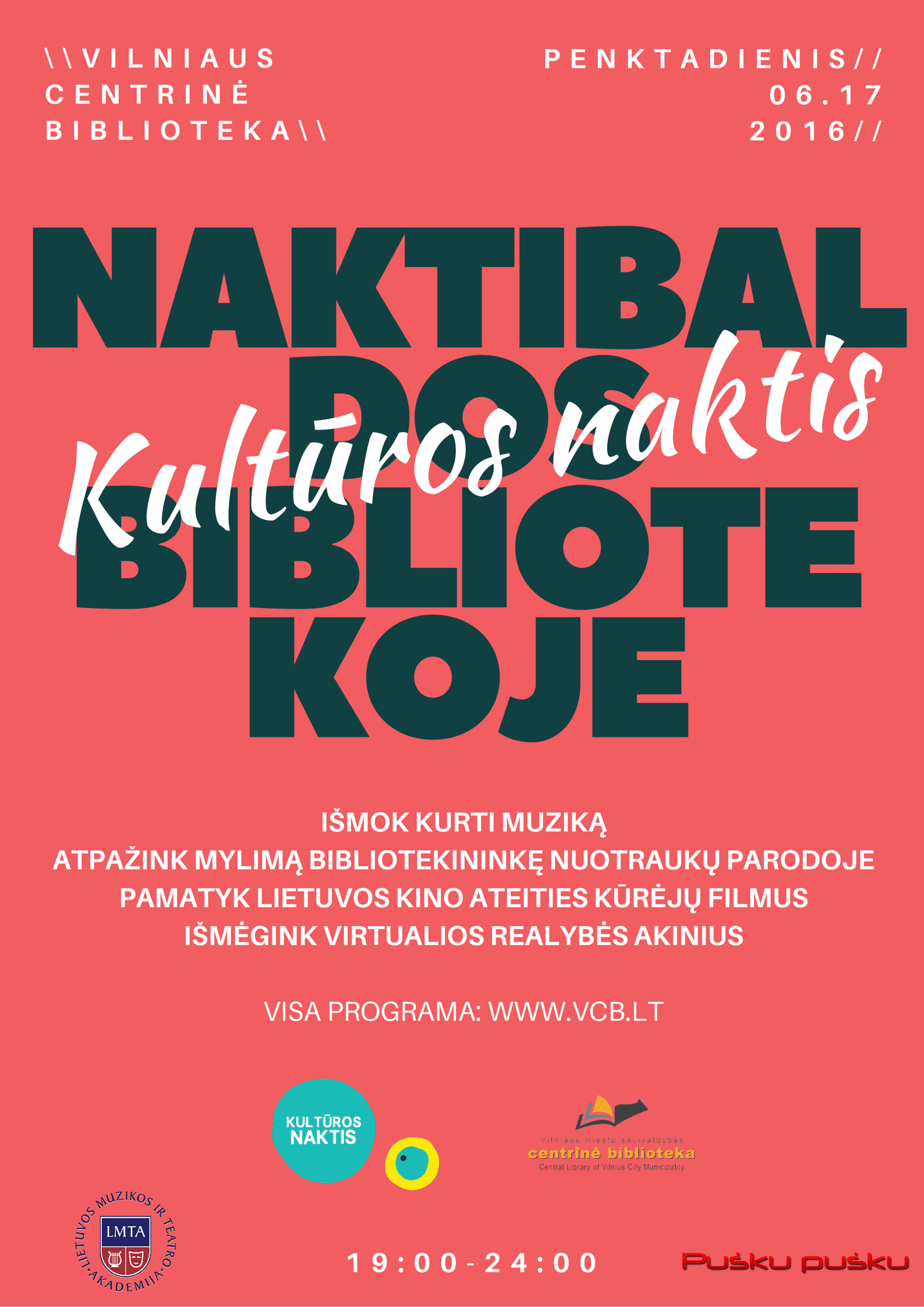 Kultūros naktis. Naktibaldos bibliotekoje