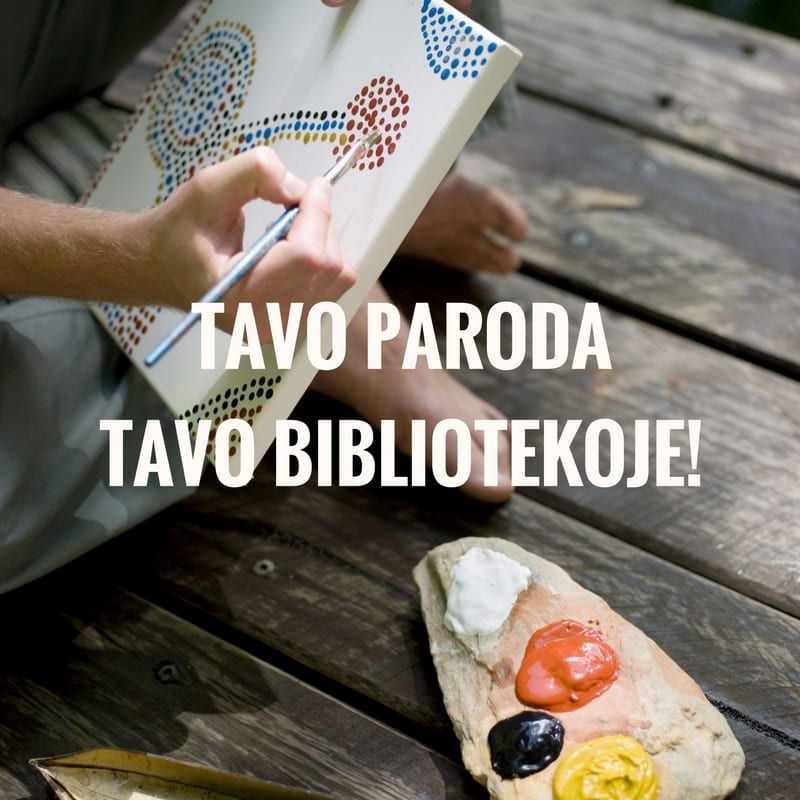 Eksponuok savo parodą bibliotekoje