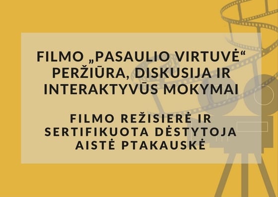 Filmo apie emigraciją „Pasaulio virtuvė“ peržiūra, diskusija ir interaktyvūs mokymai