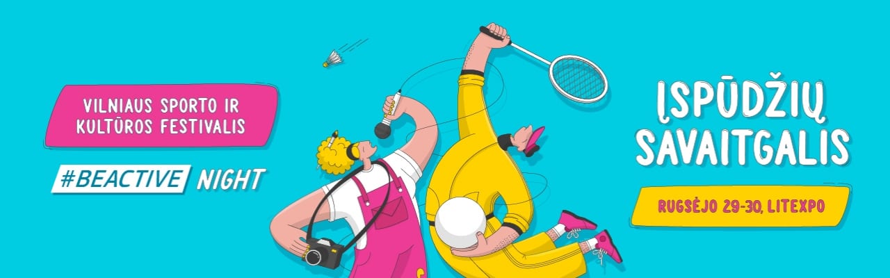 Vilniaus centrinė biblioteka Vilniaus sporto ir kultūros festivalyje
