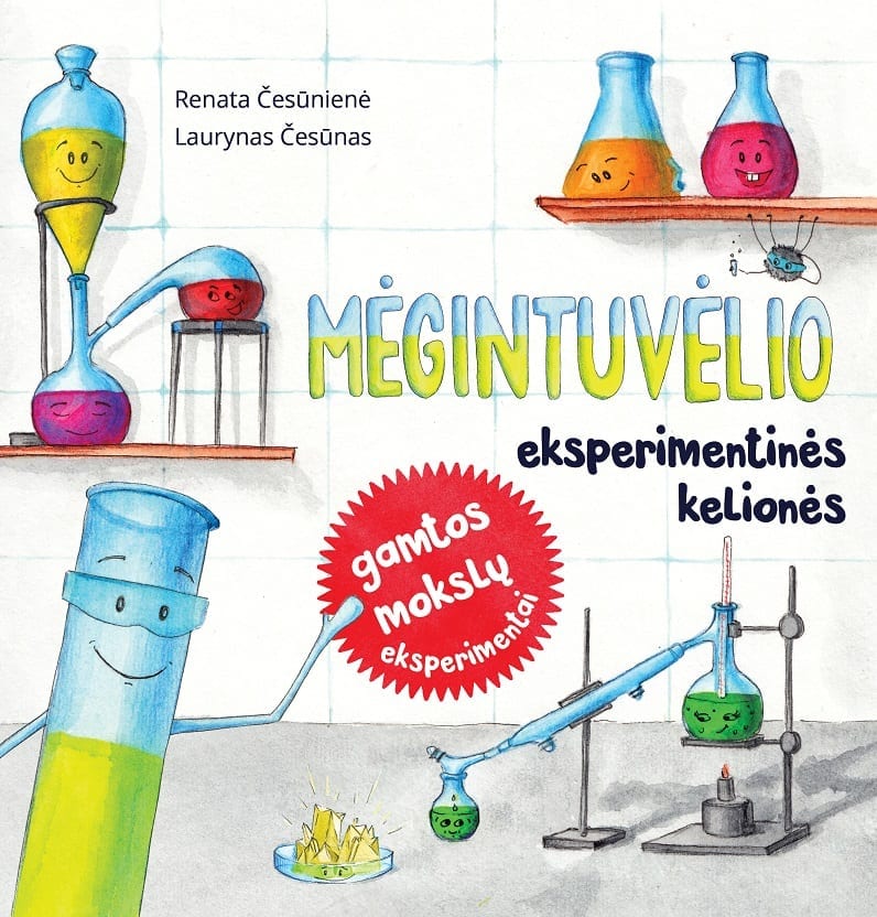 „Mėgintuvėlis LT“ kūrybinės dirbtuvės šeimoms „Mokslas tai ar pokštas?“
