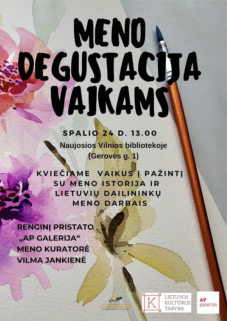 Meno degustacija vaikams