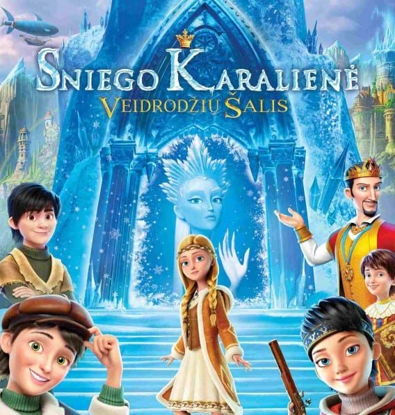 Filmų vakaras bibliotekoje: „Sniego karalienė: veidrodžių šalis“