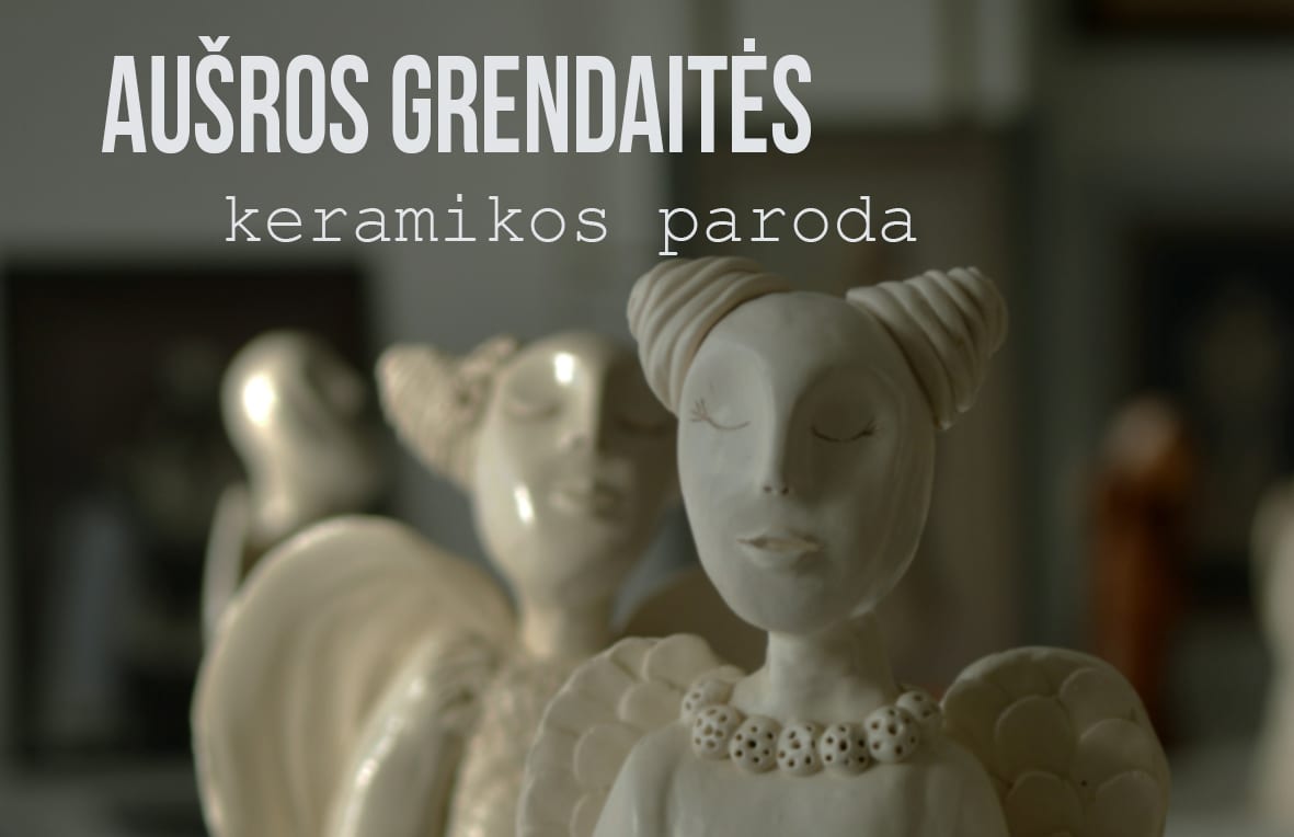 Nacionalinė Lietuvos bibliotekų savaitė | Aušros Grendaitės paroda „Angelo bučinys – mamai ir tėčiui“ Naujosios Vilnios bibliotekoje