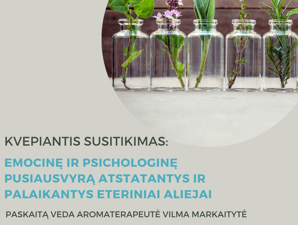 Nacionalinė Lietuvos bibliotekų savaitė | Virtualus kvepiantis susitikimas