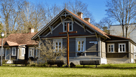 Gintauto Tiškaus fotografijų paroda „Antakalnio medinis paveldas “