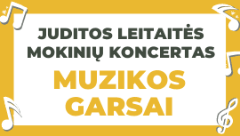 Juditos Leitaitės mokinių koncertas „Muzikos garsai“ Vilniaus centrinėje bibliotekoje