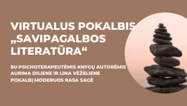Virtualus pokalbis „Savipagalbos literatūra“