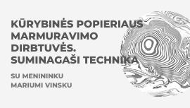 Kūrybinės popieriaus marmuravimo dirbtuvės. Suminagaši technika