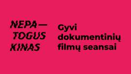 Gyvi „Nepatogaus kino“ seansai bibliotekose