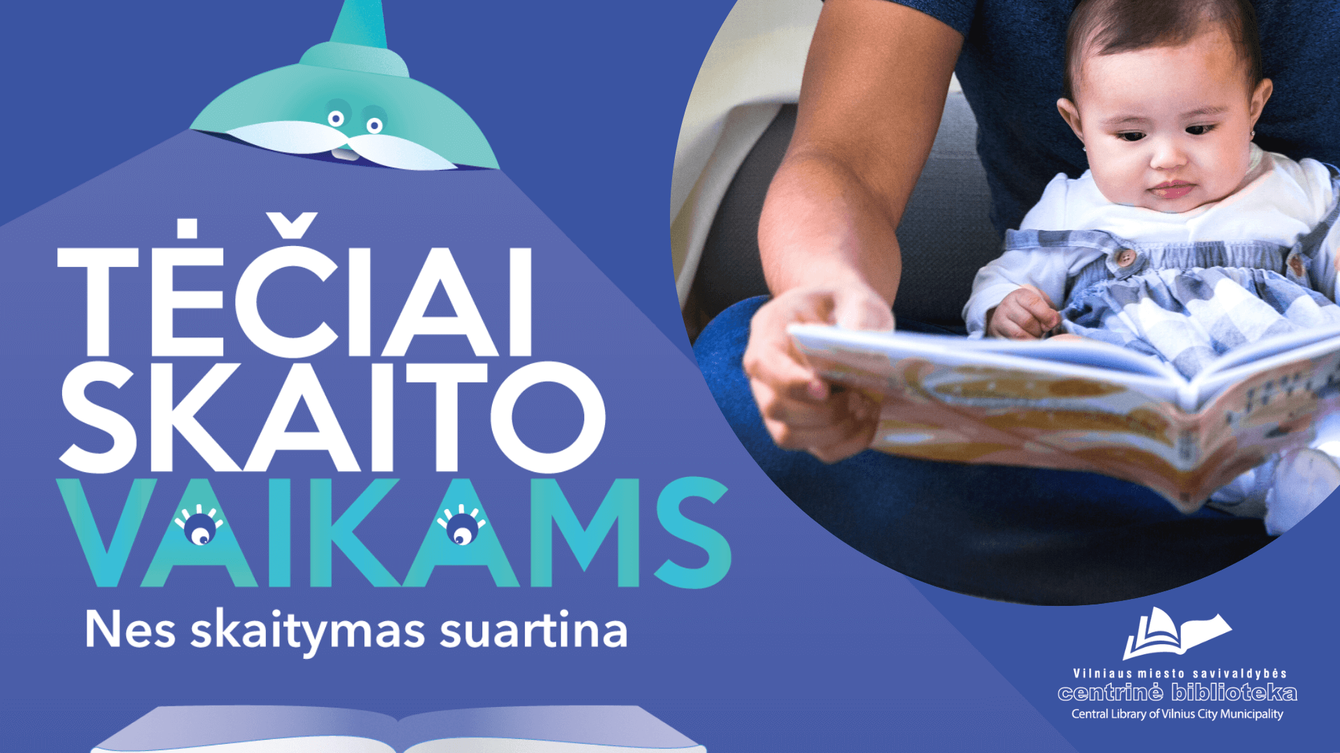 Tėčiai skaito vaikams