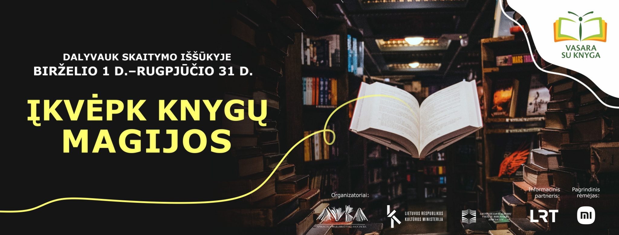 Vasara su knyga 2022