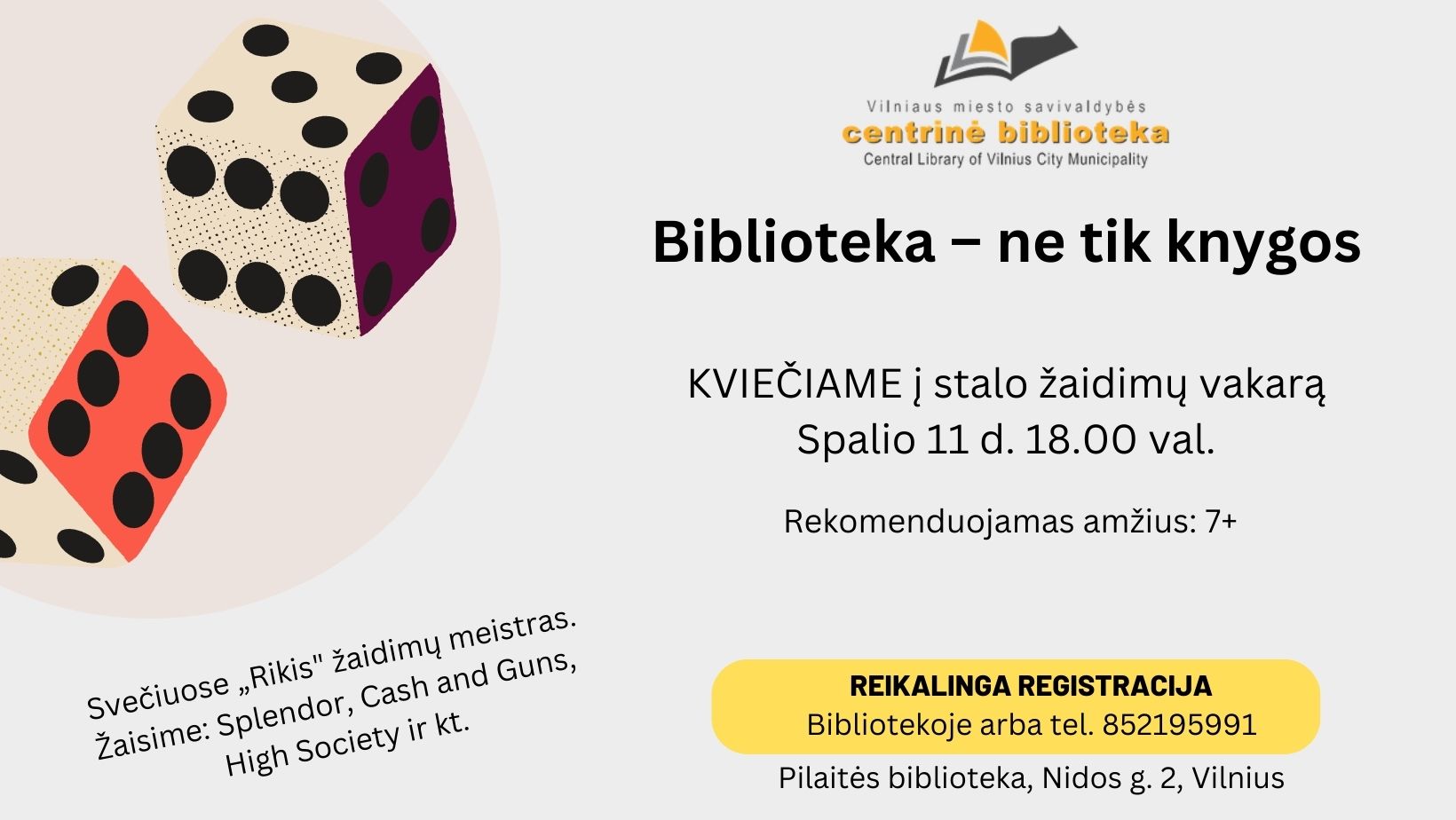 Stalo žaidimų vakaras