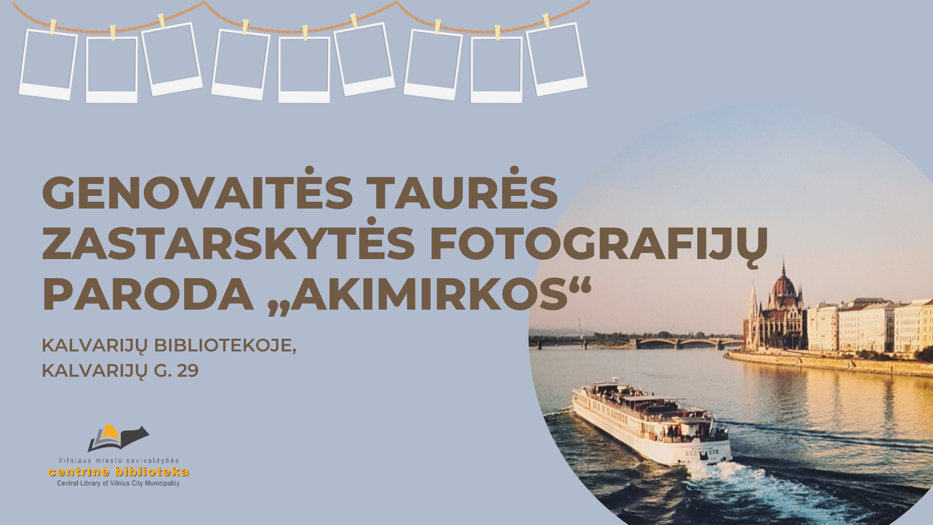 Genovaitės Taurės Zastarskytės fotografijų paroda „Akimirkos“
