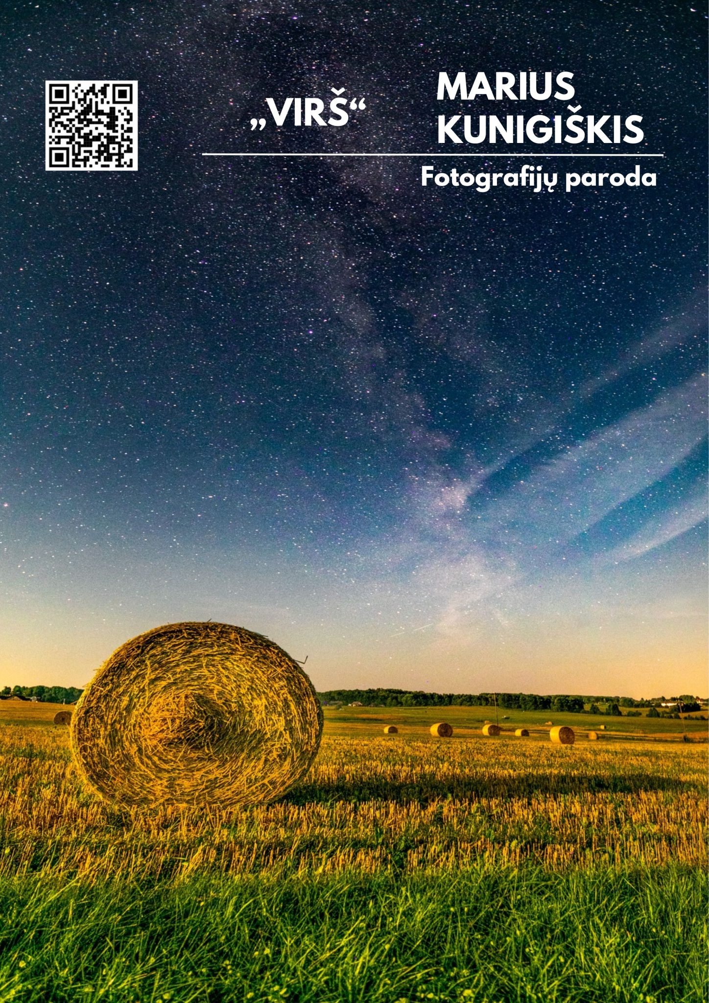 Mariaus Kunigiškio fotografijos darbų paroda „VIRŠ“