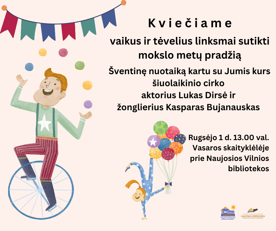 Rugsėjo 1-osios šventė Naujosios Vilnios bibliotekoje