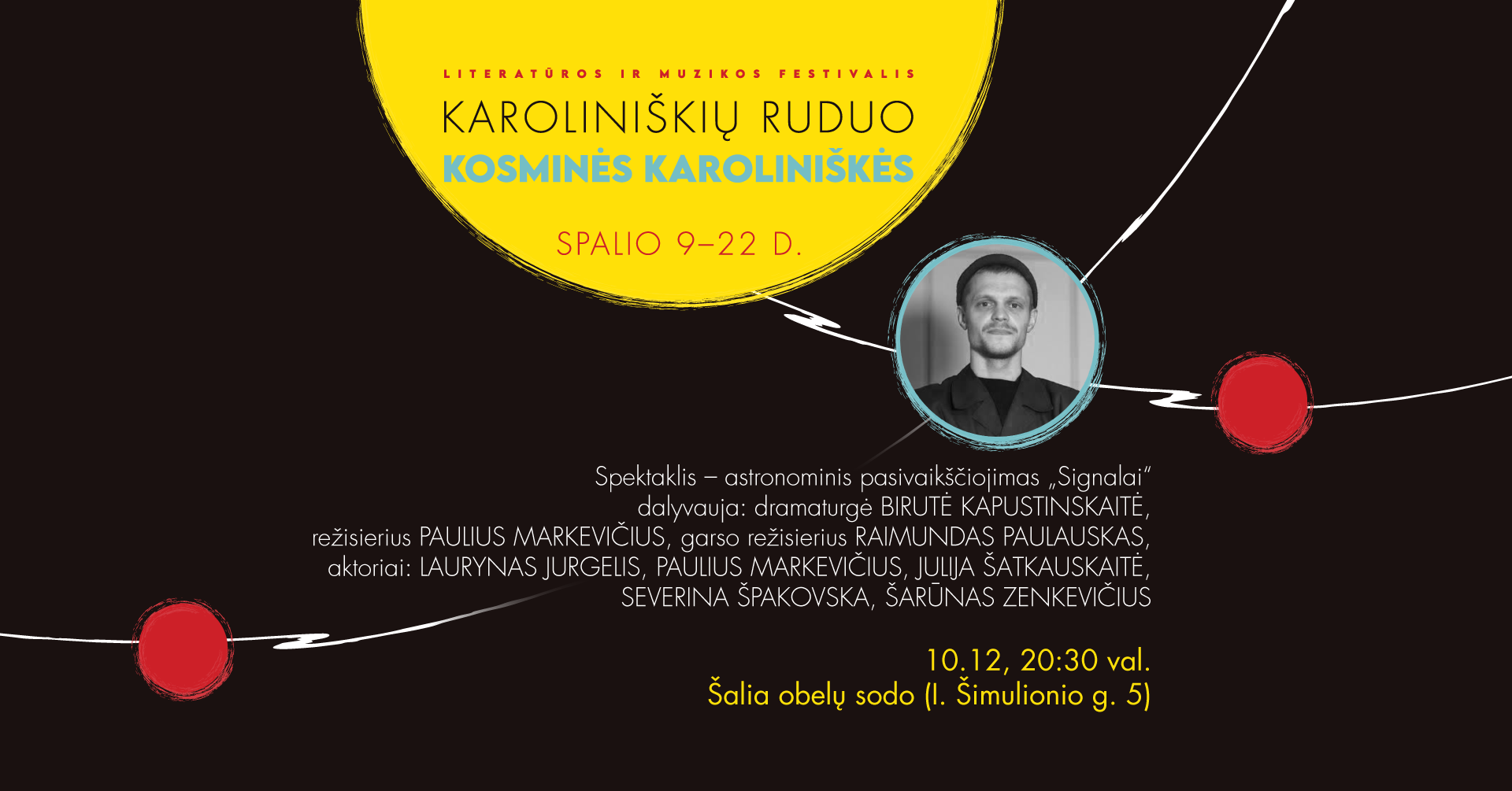Spektaklis – astronominis pasivaikščiojimas „Signalai“ | Karoliniškių ruduo