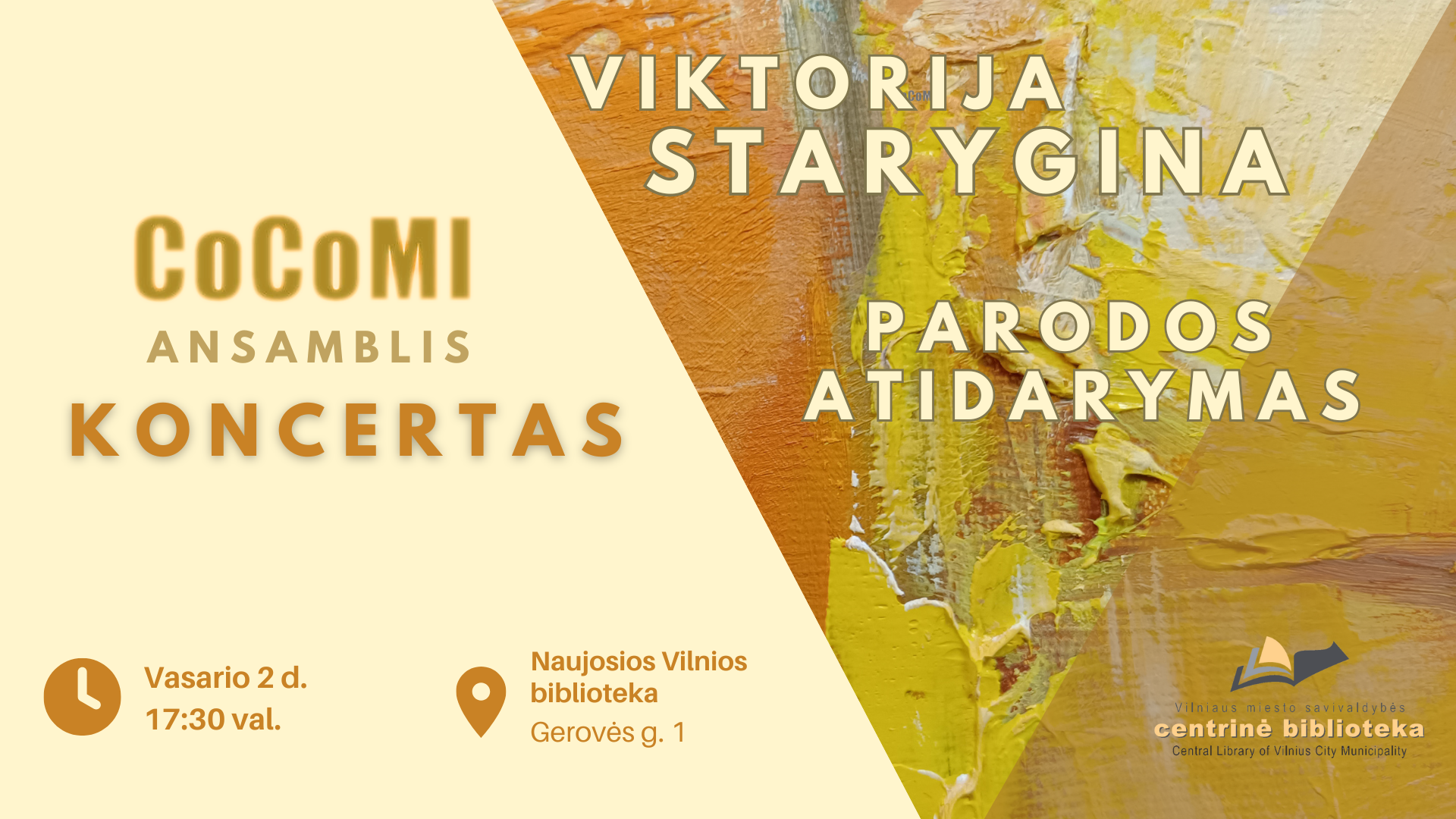 Muzika susitinka su daile | „CoCoMI“ ir Viktorija Starygina