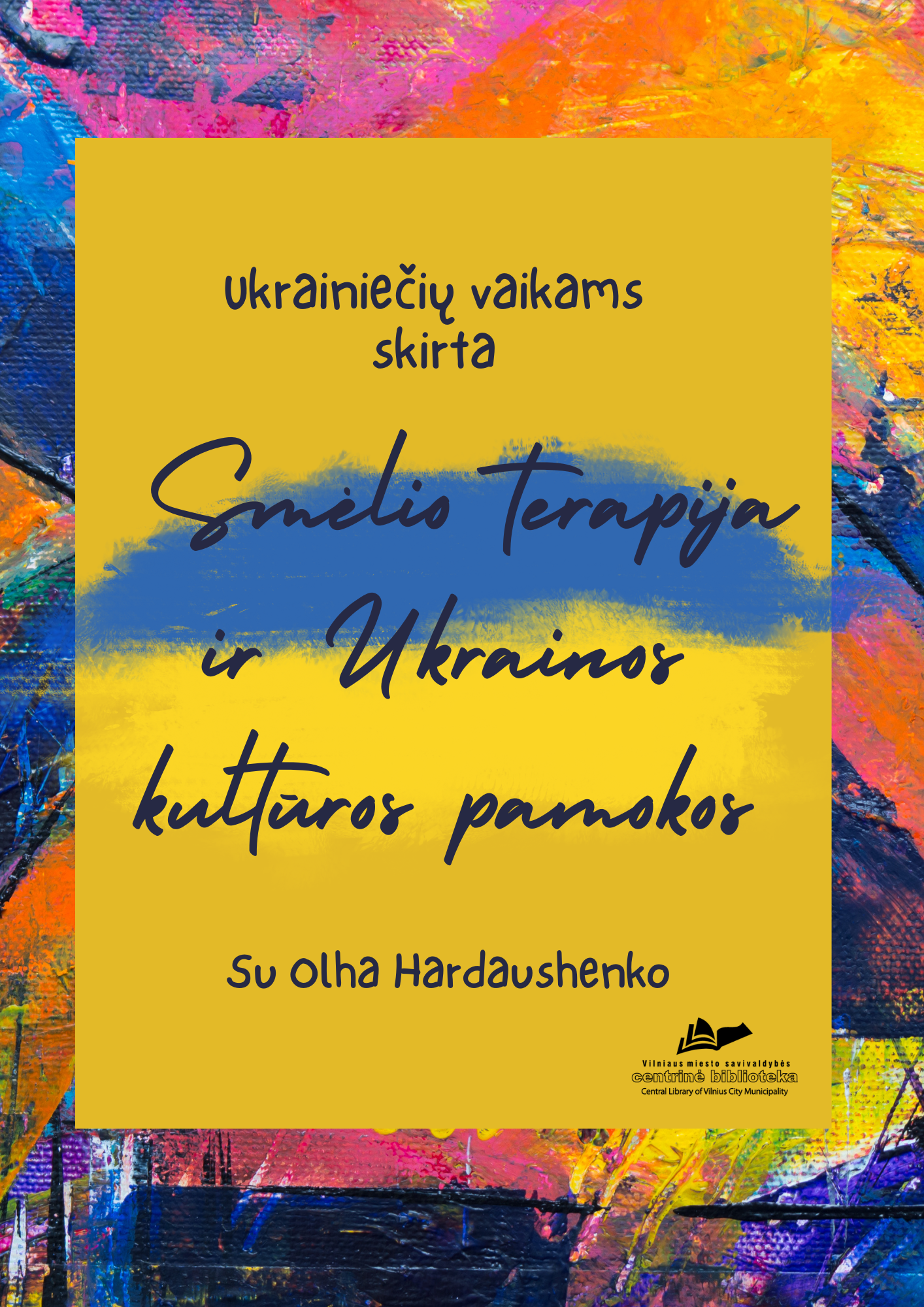 Smėlio terapija ir Ukrainos kultūrai skirtos pamokos