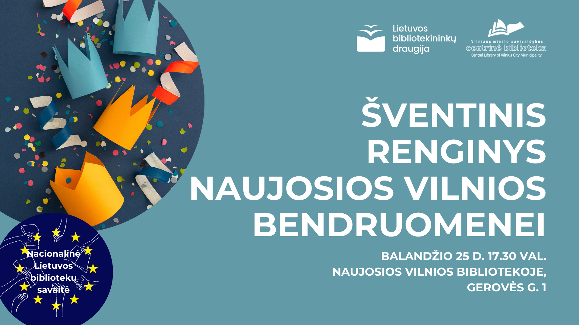 Šventinis renginys Naujosios Vilnios bendruomenei | Nacionalinė Lietuvos bibliotekų savaitė