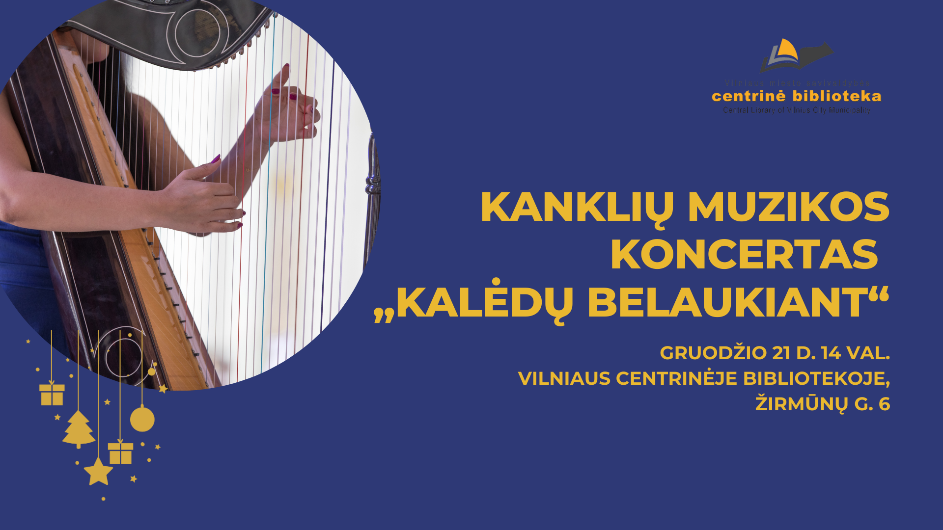 Kanklių muzikos koncertas „Kalėdų belaukiant“