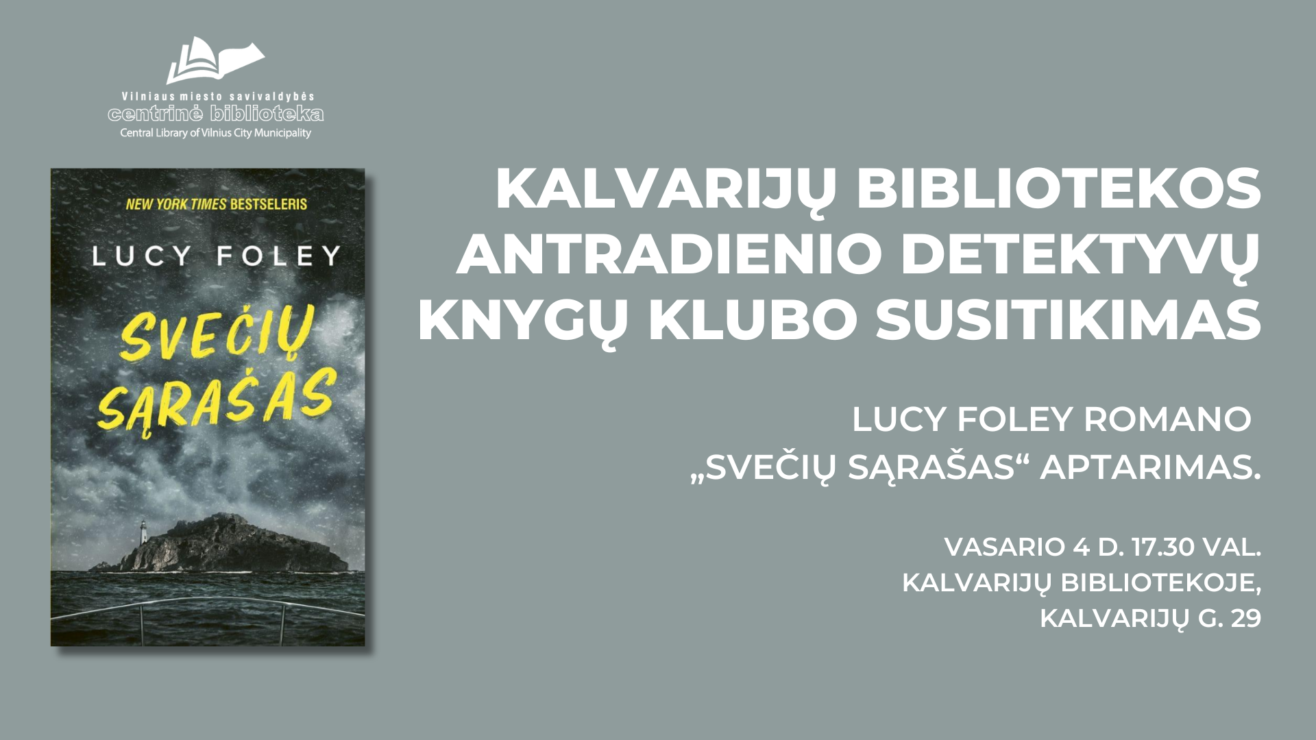Antradienio detektyvų klubo susitikimas