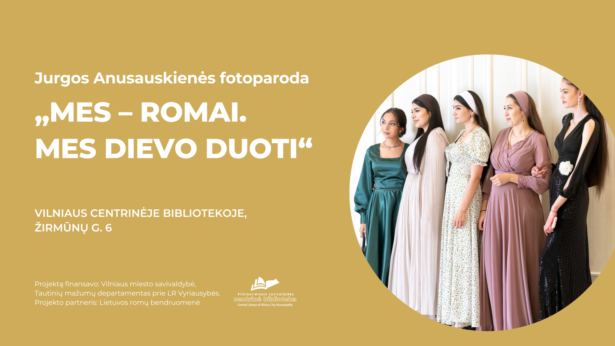 Jurgos Anusauskienės fotoparoda „Mes – romai. Mes Dievo duoti“
