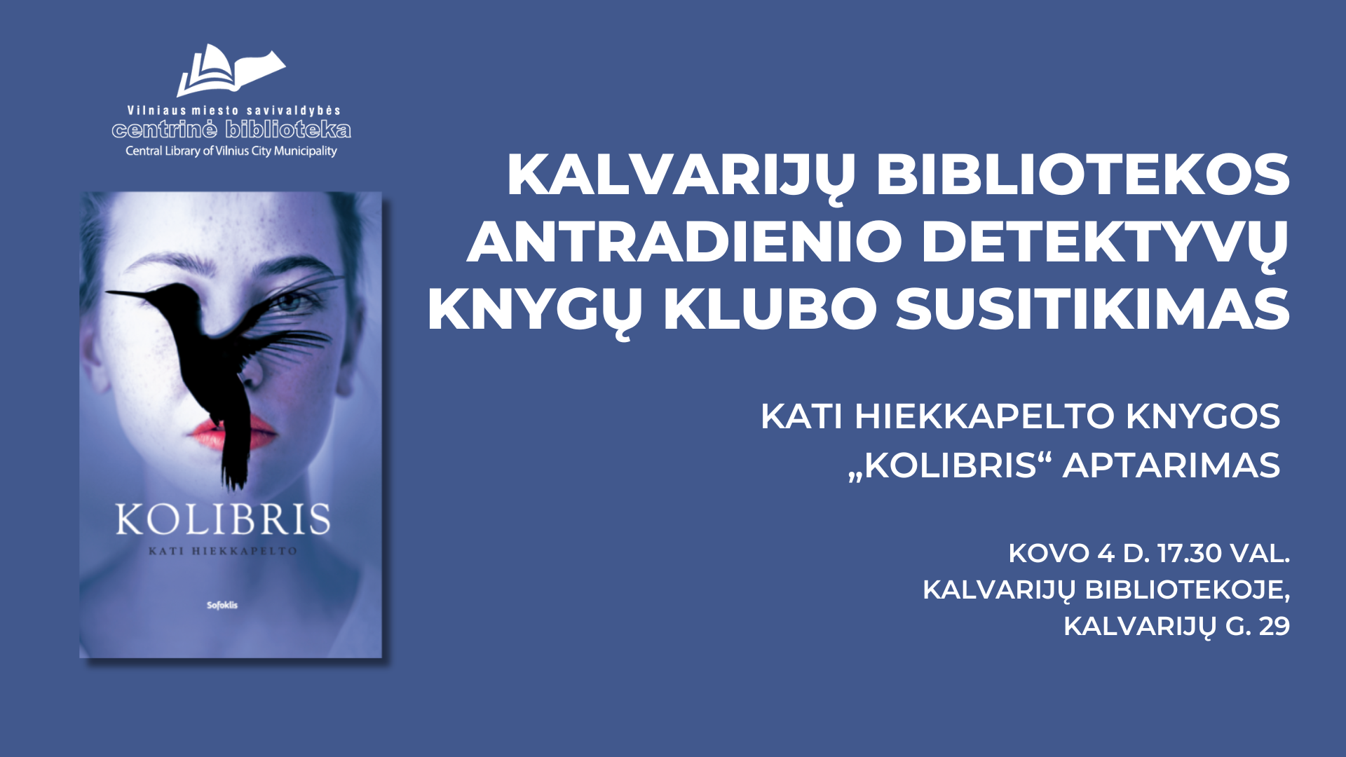 Antradienio detektyvų klubo susitikimas