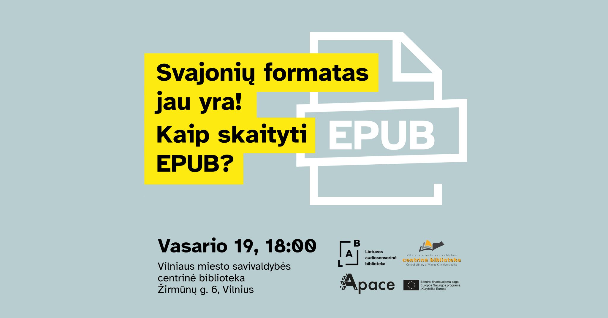 Svajonių formatas jau yra! Kaip skaityti EPUB?
