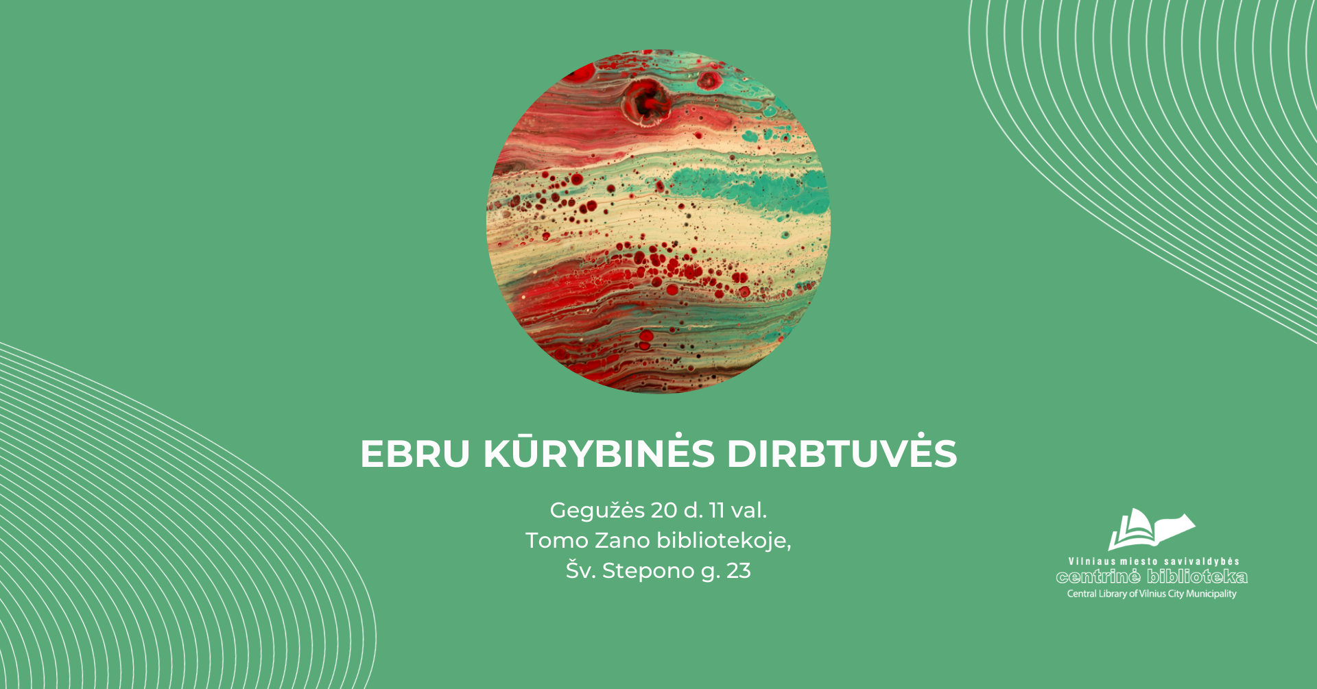 EBRU kūrybinės dirbtuvės | REGISTRACIJA