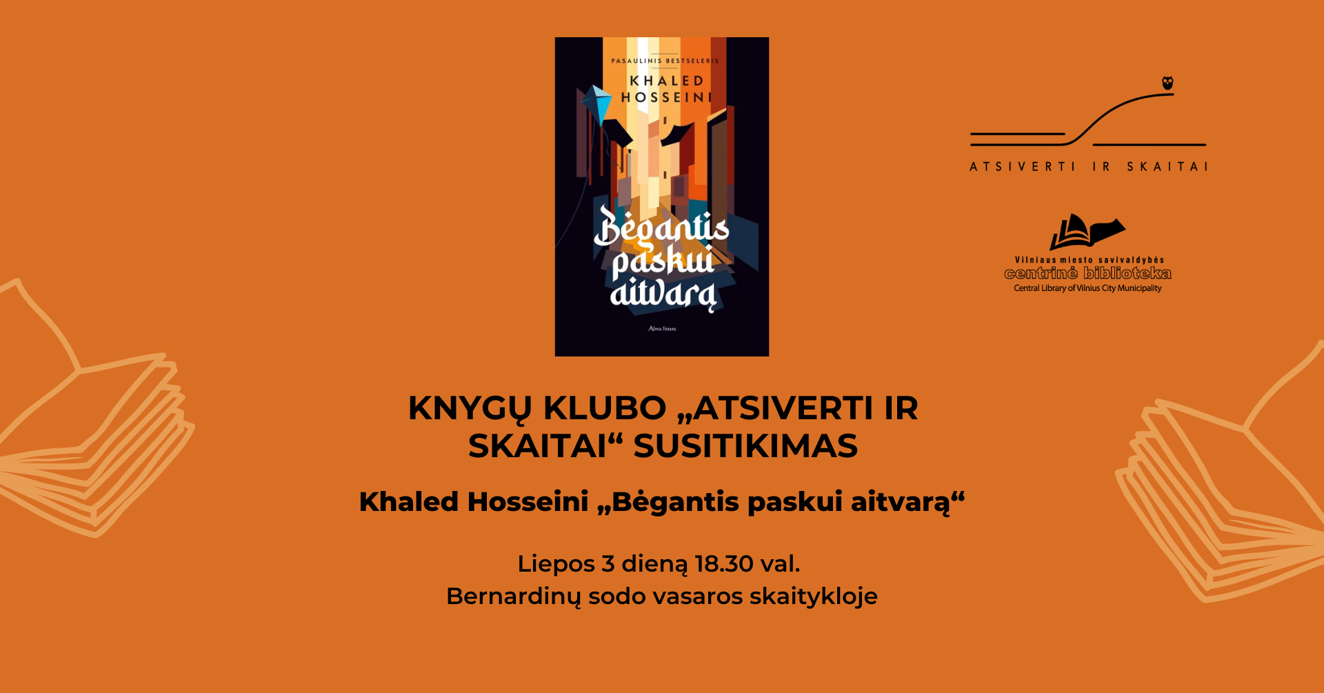 Knygų klubo „Atsiverti ir skaitai“ susitikimas