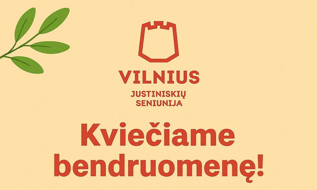Projekto „Dalyvauk! Vilnius“ pristatymas bendruomenei