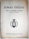 J. Švedas. Trys liaudies dainos. 1944m.