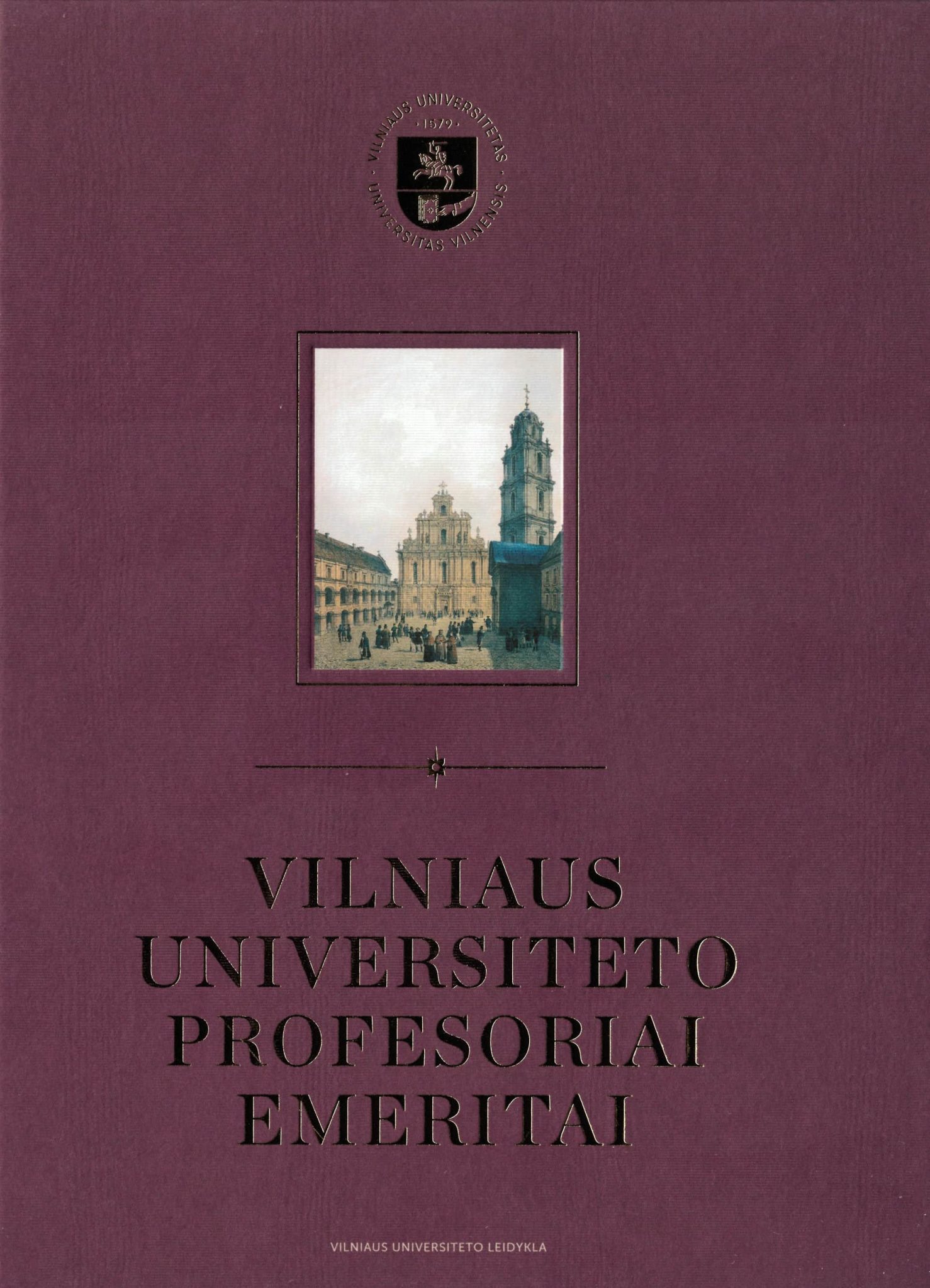 Vilniaus universiteto profesoriai emeritai viršelis